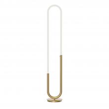  FL95150-BG - Huron Brushed Gold LED Floor Lamp