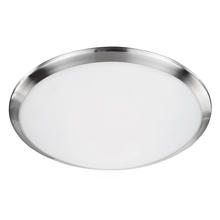  FM1515-BN - Malta 15-in Brushed Nickel LED Flush Mount