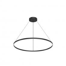  PD87148-BK-UNV-010 - Cerchio 48-in Black LED Pendant