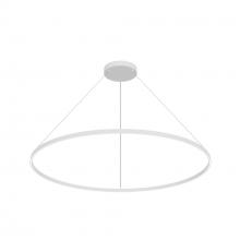  PD87760-WH-UNV-010 - Cerchio 60-in White LED Pendant