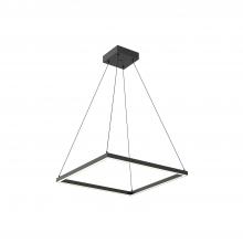 Kuzco Lighting Inc PD88124-BK - Piazza 24-in Black LED Pendant