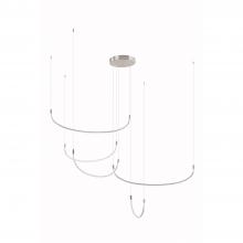  MP89570-BN - Talis 70-in Brushed Nickel LED Multi Pendant