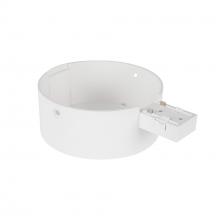  TR989603-WH-UNV-010 - Trilo Track 4-in White UNV and 0-10 Dimming Trilo Track Canopy and Driver Cover