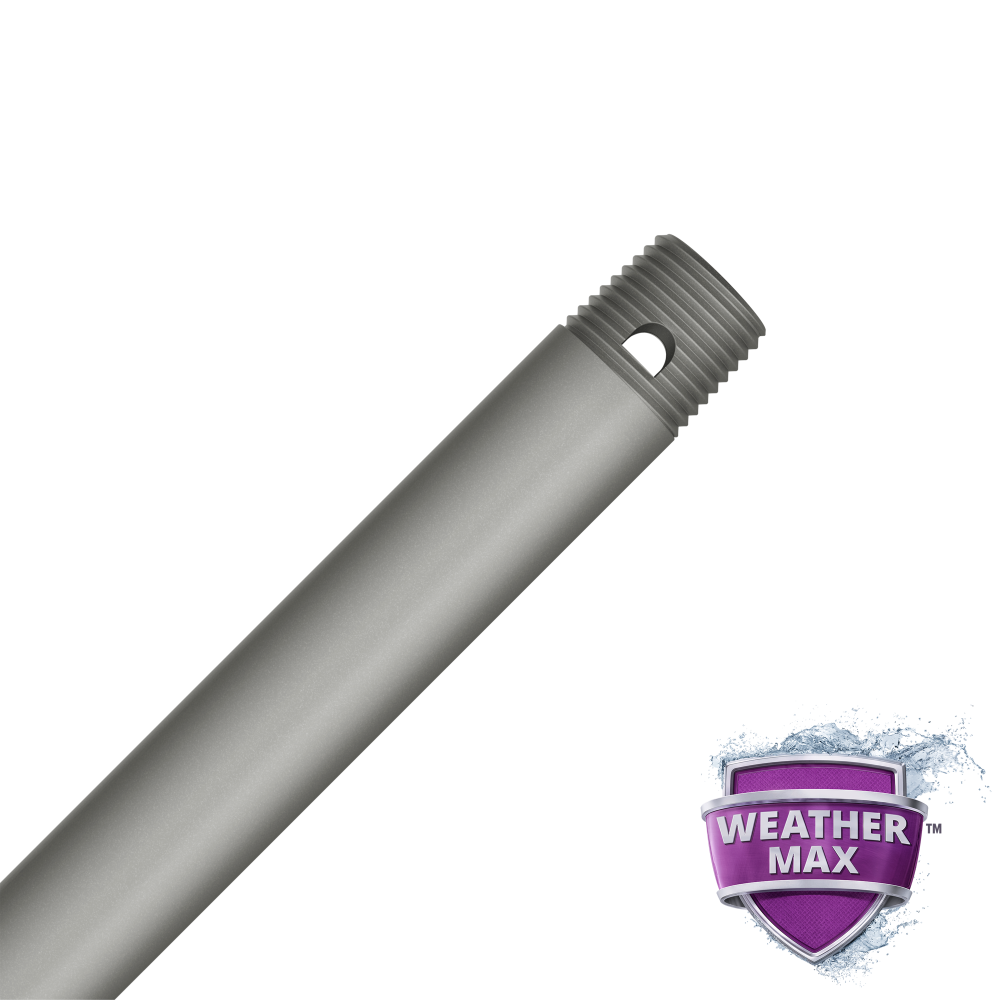 Hunter Matte Silver All-Weather 36" Downrod