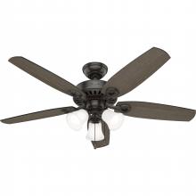  52732 - Hunter 52 inch Builder ENERGY STAR® Noble Bronze Ceiling Fan with LED Light Kit and Pull Chain