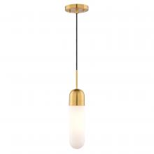 Vaxcel International P0420 - Thalia 4.75-in. W 1 Light Mini Pendant Antique Gold