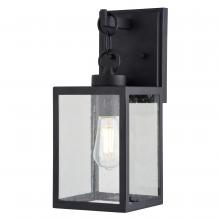  T0771 - Berkley 6-in. W Outdoor Wall Light Textured Black