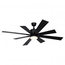 Vaxcel International F0109 - Crawford 60-in. Ceiling Fan Black