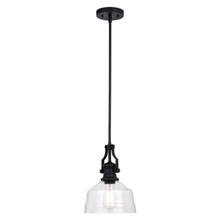  P0357 - Beloit 9-in. Mini Pendant Matte Black