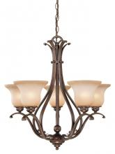  CH35405RBZ/B - Monrovia 5L Chandelier Royal Bronze