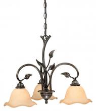 Vaxcel International CH38803OL - Vine 3L Chandelier Oil Shale