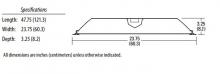  2GTL 4 40L GZ10 LP835 - Lensed LED Troffer, Four lamps, Nominal