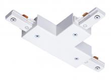  R25 WH - Trac-Lites "T" Connector, 1-Circuit, Whi