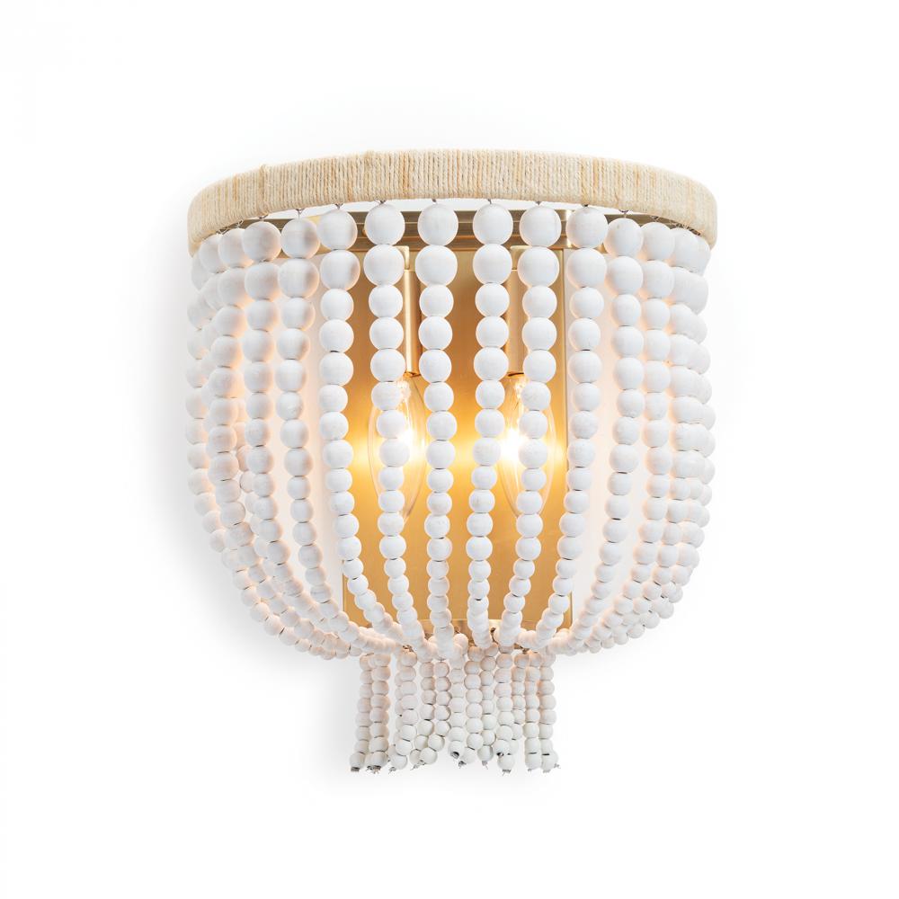 Regina Andrew Milos Sconce (White)