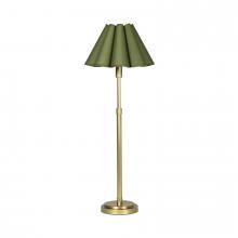  13-1681NB-GRN - Regina Andrew Polly Buffet Lamp (Natural Brass w