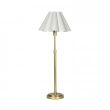  13-1681NB-WT - Regina Andrew Polly Buffet Lamp (Natural Brass w