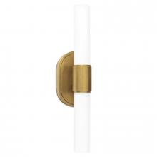  15-1201NB - Regina Andrew Dixon Sconce Double (Natural Brass