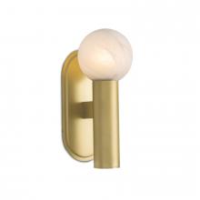  15-1234NB - Regina Andrew Dion Sconce (Natural Brass)