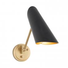  15-1249BBNB - Regina Andrew Vest Single Arm Sconce (Blackened