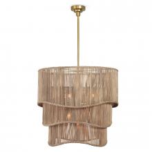 Regina Andrew 16-1402NAT - Coastal Living Nimes Chandelier (Natural)