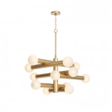  16-1444NB - Regina Andrew Dion Chandelier (Natural Brass)