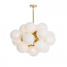  16-1474NB-SRL - Regina Andrew Shine Chandelier (Natural Brass wi