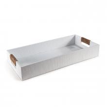  20-1331WT - Regina Andrew Logia Rectangle Tray Small (White)