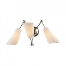 Hudson Valley 5300-PN - 3 LIGHT WALL SCONCE