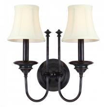  8712-PN - 2 LIGHT WALL SCONCE