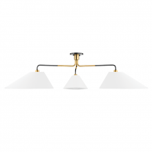  KBS1751803-AOB - 3 LIGHT CHANDELIER