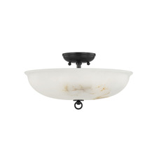  MDS810-DB - 3 LIGHT SEMI FLUSH