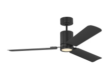 Visual Comfort & Co. Fan Collection 3CCSM54MBKD - Cleancut 54 - Midnight Black