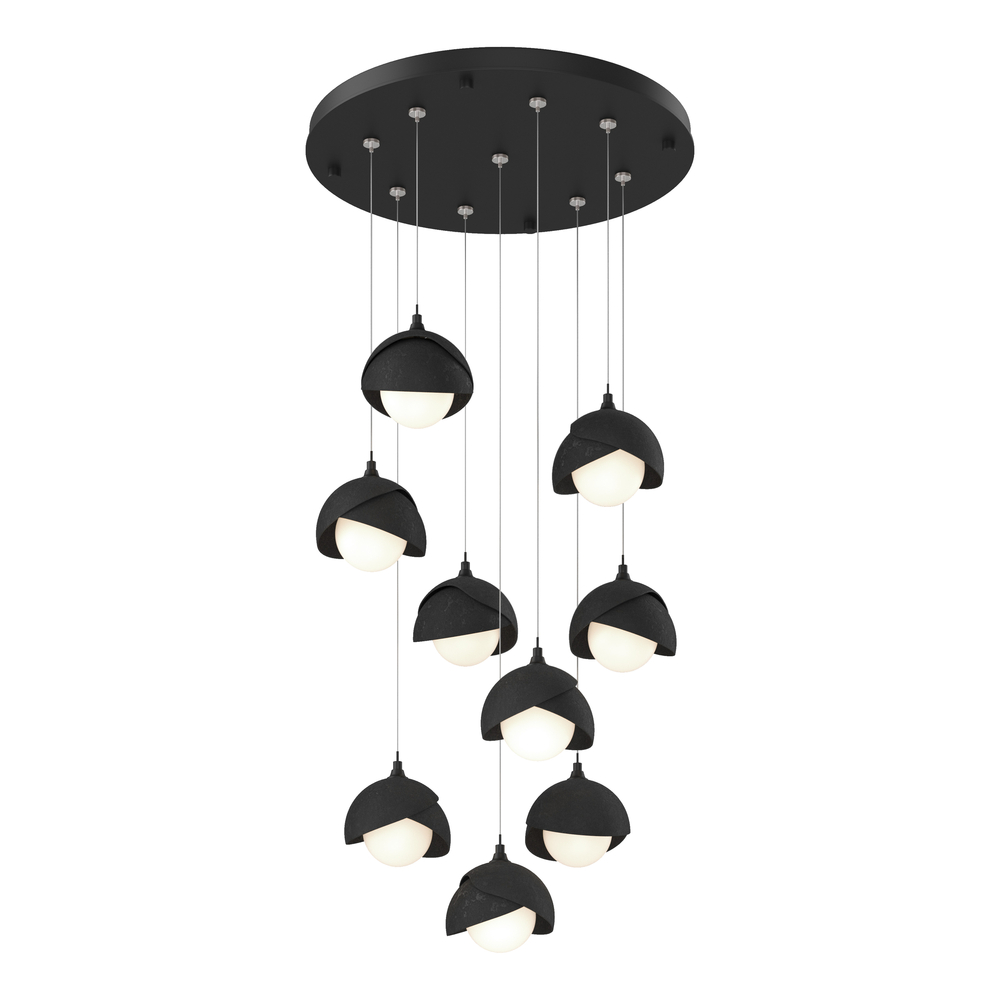 Brooklyn 9-Light Double Shade Pendant