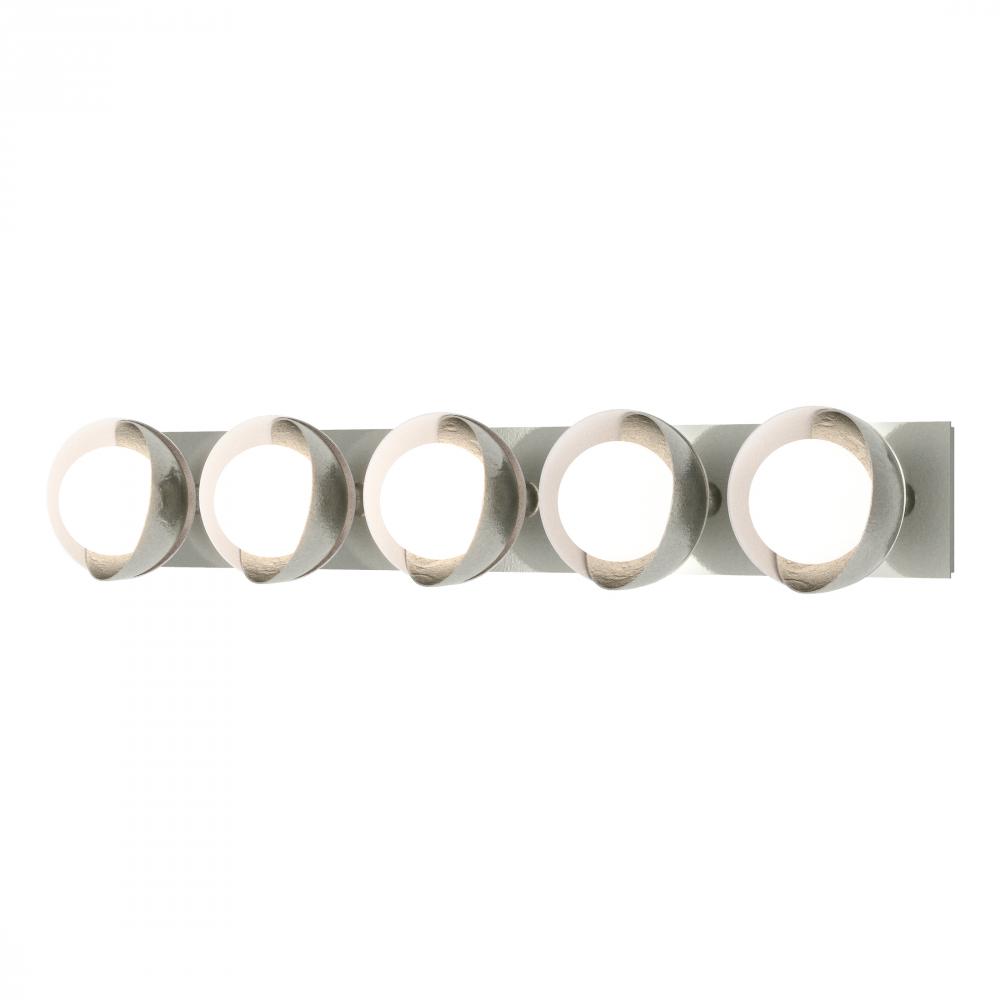 Brooklyn 5-Light Straight Double Shade Bath Sconce