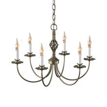  108060-SKT-84 - Twist Basket 6 Arm Chandelier