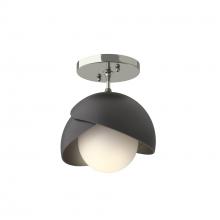 Hubbardton Forge 121377-SKT-85-10-GG0711 - Brooklyn 1-Light Double Shade Semi-Flush