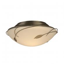  126709-SKT-84-GG0098 - Forged Leaves Flush Mount