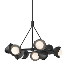 Hubbardton Forge 131068-SKT-MULT-10-89-GG0711 - Brooklyn 9-Light Double Shade Ring Pendant