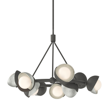 Hubbardton Forge 131068-SKT-MULT-20-85-GG0711 - Brooklyn 9-Light Double Shade Ring Pendant