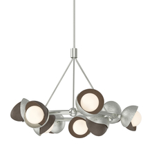 Hubbardton Forge 131068-SKT-MULT-85-05-GG0711 - Brooklyn 9-Light Double Shade Ring Pendant