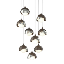 Hubbardton Forge 131105-SKT-LONG-05-85-GG0711 - Brooklyn 9-Light Double Shade Pendant