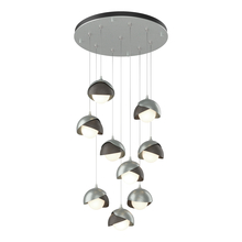 Hubbardton Forge 131105-SKT-STND-82-07-GG0711 - Brooklyn 9-Light Double Shade Pendant