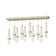  131200-SKT-STND-84-YG0434 - Link 10-Light Blown Glass Pendant