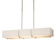 Hubbardton Forge 139640-SKT-SHRT-84-SF4207-SA4602 - Exos Rectangular Pendant