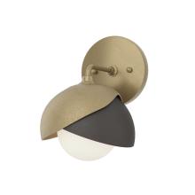 Hubbardton Forge 201374-SKT-84-14-GG0711 - Brooklyn 1-Light Double Shade Bath Sconce