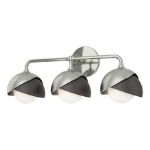  201375-SKT-85-14-GG0711 - Brooklyn 3-Light Double Shade Bath Sconce