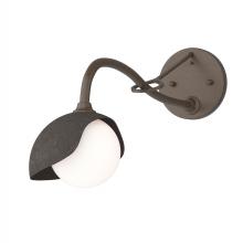 Hubbardton Forge 201376-SKT-05-07-GG0711 - Brooklyn 1-Light Single Shade Long-Arm Sconce