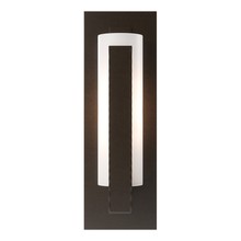  217185-SKT-14-GG0065 - Forged Vertical Bar Sconce - Steel Backplate