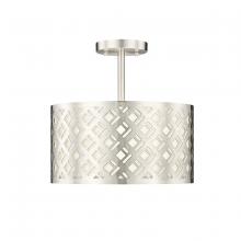  4292-BN - Gracelan 2-Light Semi-Flush Ceiling Mount Brushed Nickel