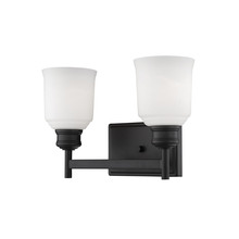  172-MB - Burbank 2-Light Vanity Matte Black